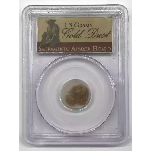 1857 1.5g Pinch of Gold S.S. Central America #2