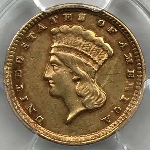 1858-D G$1 (4)