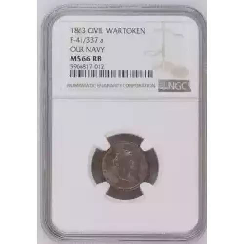 1863 F-41/337 a OUR NAVY RB