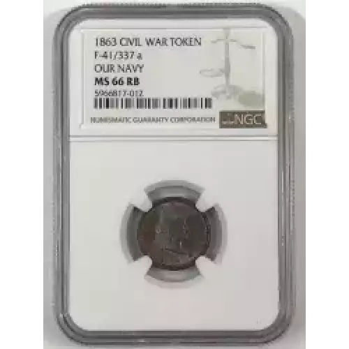 1863 F-41/337 a OUR NAVY RB