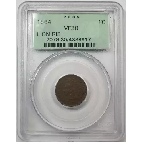 1864 1C L on Ribbon, BN (3)