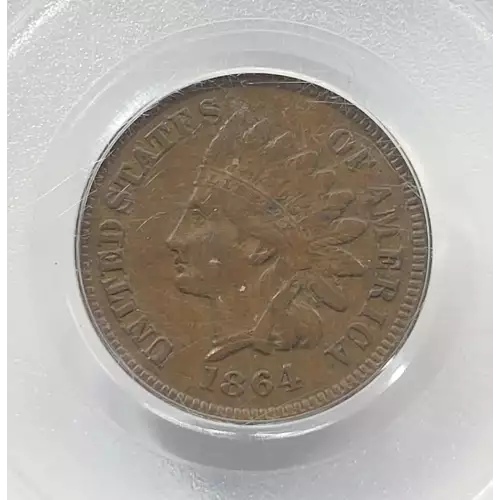 1864 1C L on Ribbon, BN