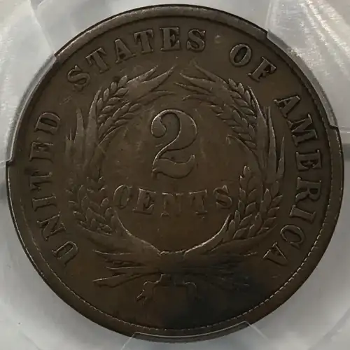 1864 2C Small Motto, BN (2)