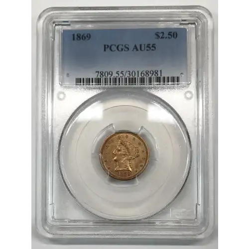 1869 $2.50
