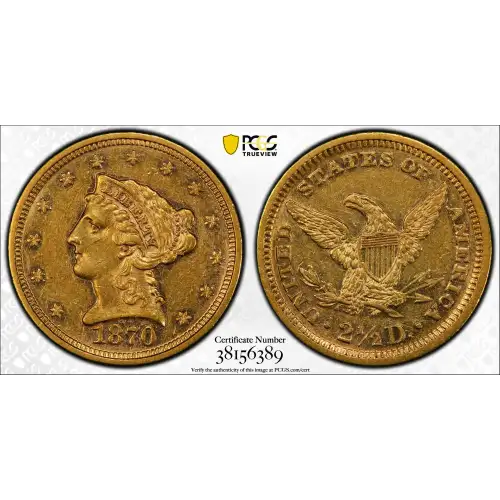 1870 $2.50