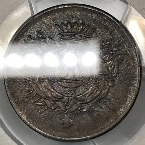 1871 Honduras Silver 25 Centavos PCGS XF-45 (4)