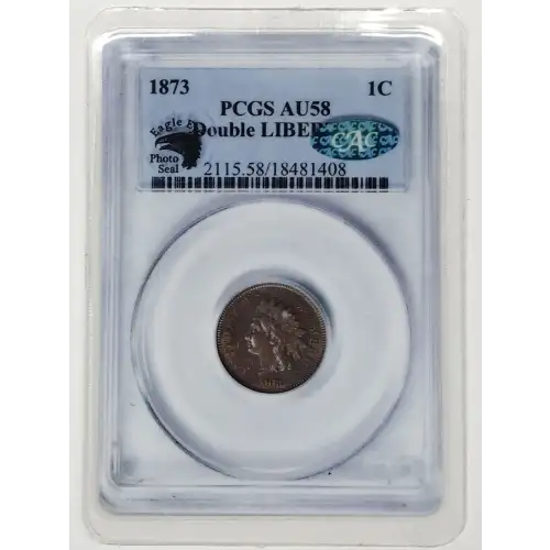 1873 1C Doubled Liberty, BN (2)