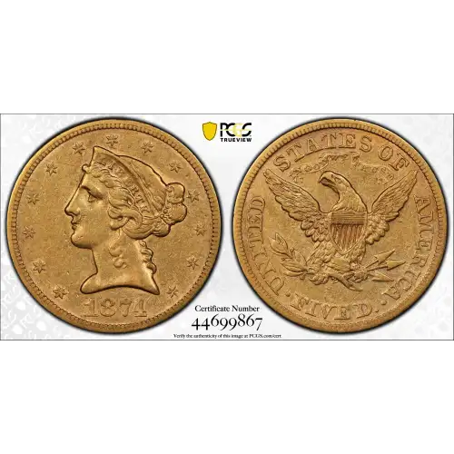 1874-S $5