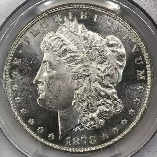 1878-S $1 VAM 6 Doubled Rib, PL (2)