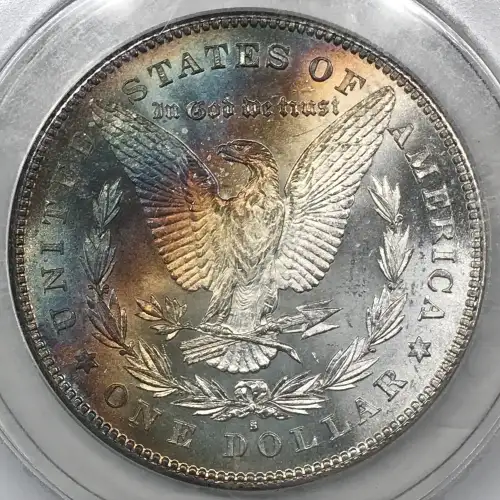 1878 S Morgan Silver Dollar ANACS MS-61 (2)