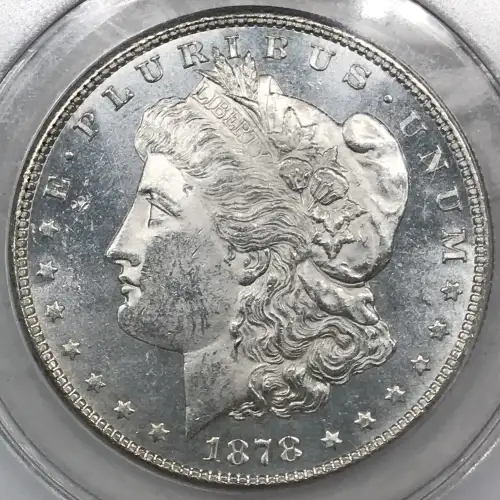 1878 S Morgan Silver Dollar ANACS MS-61 (4)