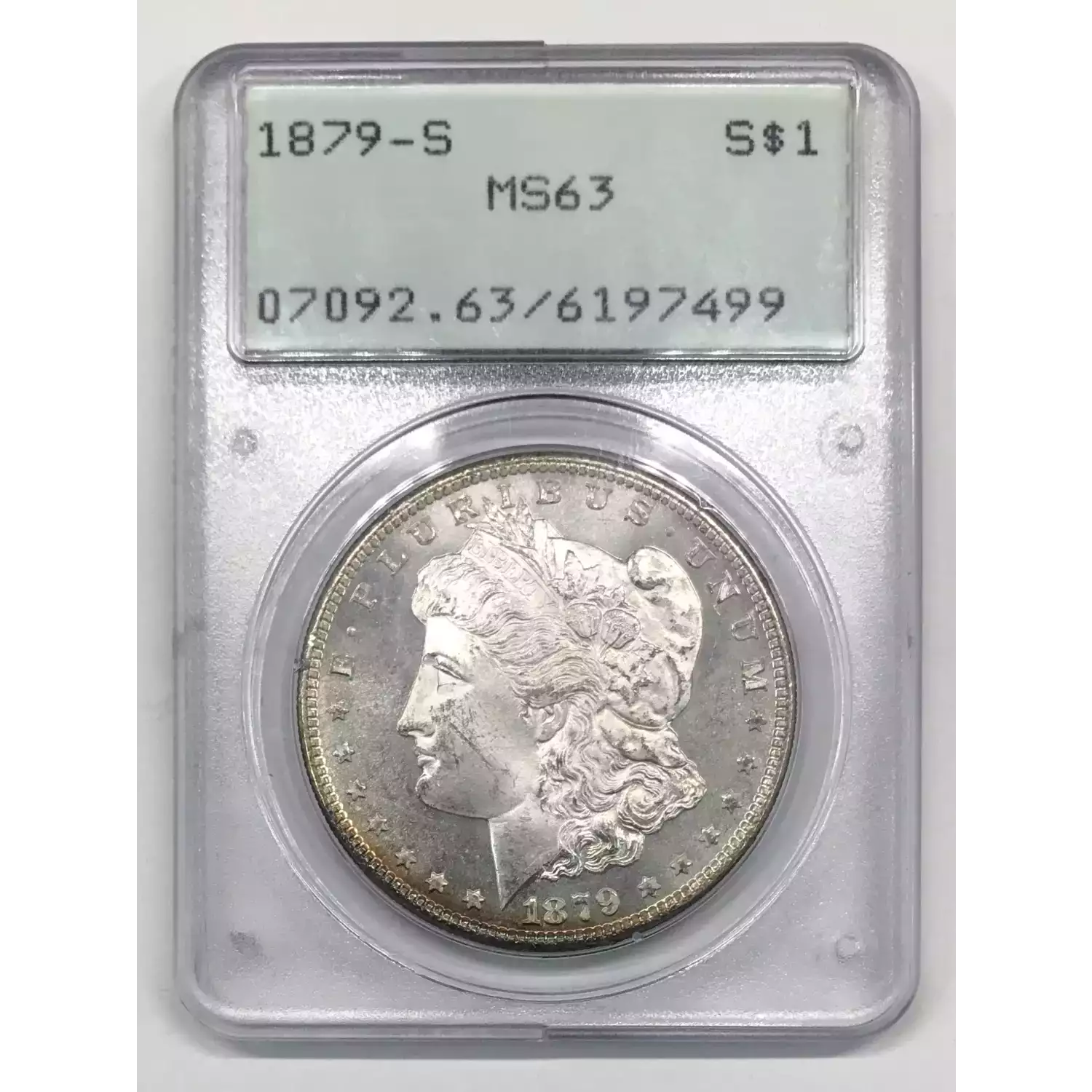 1879-S Morgan Silver Dollar PCGS MS-63 - Old Pueblo Coin