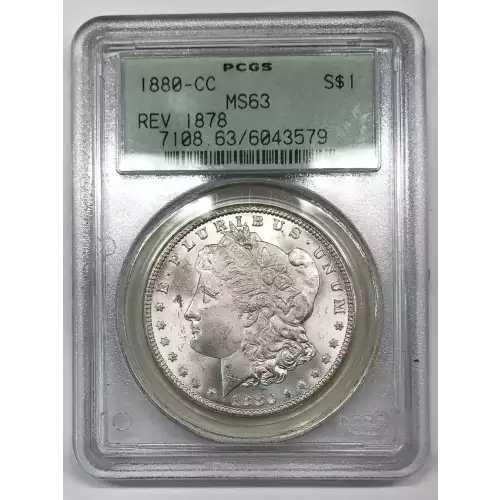 1880/79-CC $1 Reverse of 1878 (2)