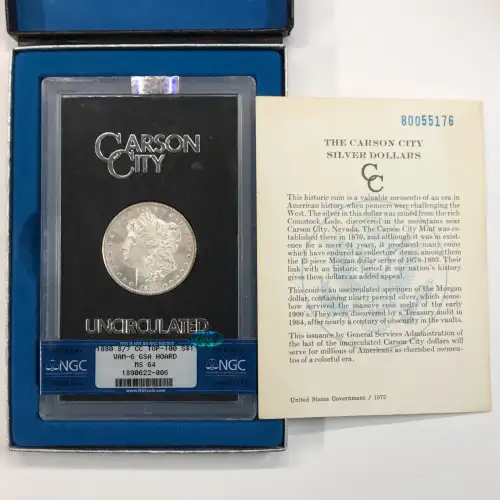 1880 8/7 CC VAM-6 GSA HOARD (5)