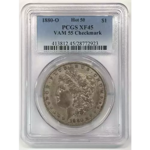 1880-O $1 VAM 55 Checkmark