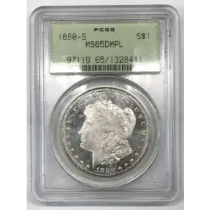 1880-S $1, DMPL