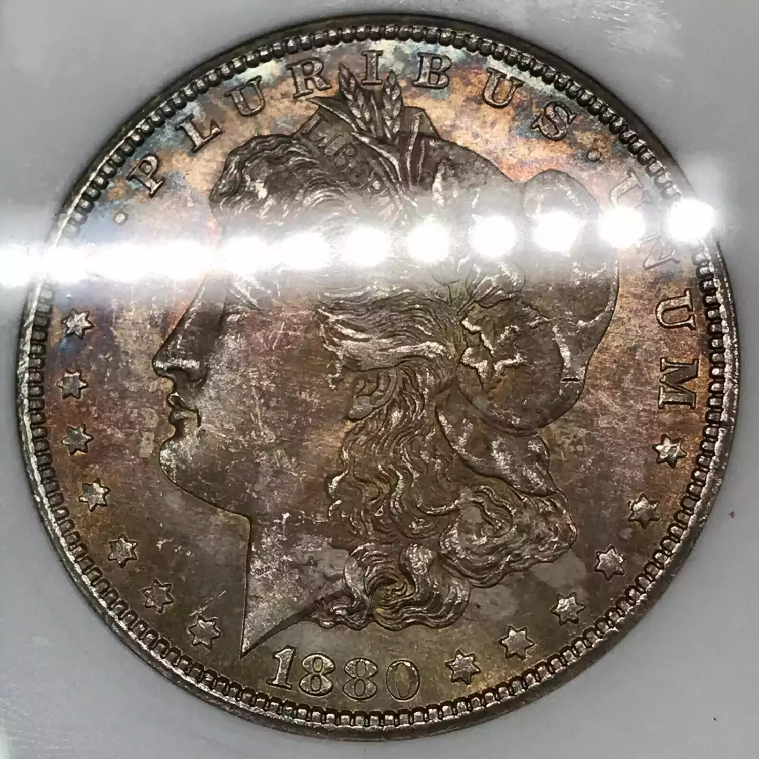 1880-CC Morgan Silver Dollar ANACS MS-63 - Old Pueblo Coin