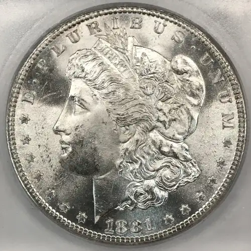 1881 S Morgan Silver Dollar ICG MS-66 VAM-38 Doubled + Spiked 8's (7)
