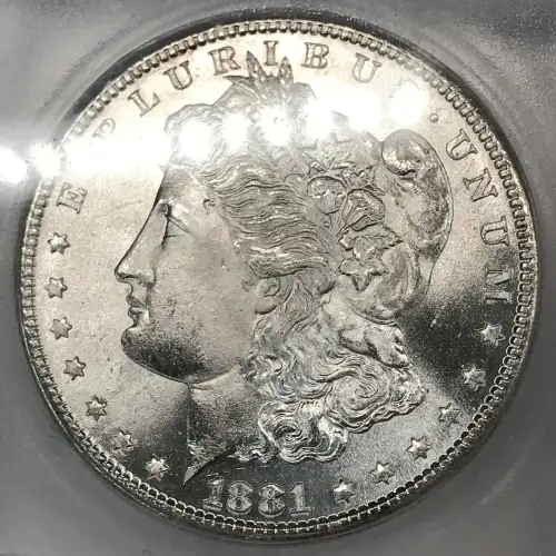 1881 S Morgan Silver Dollar ICG MS-66 VAM-38 Doubled + Spiked 8's (5)