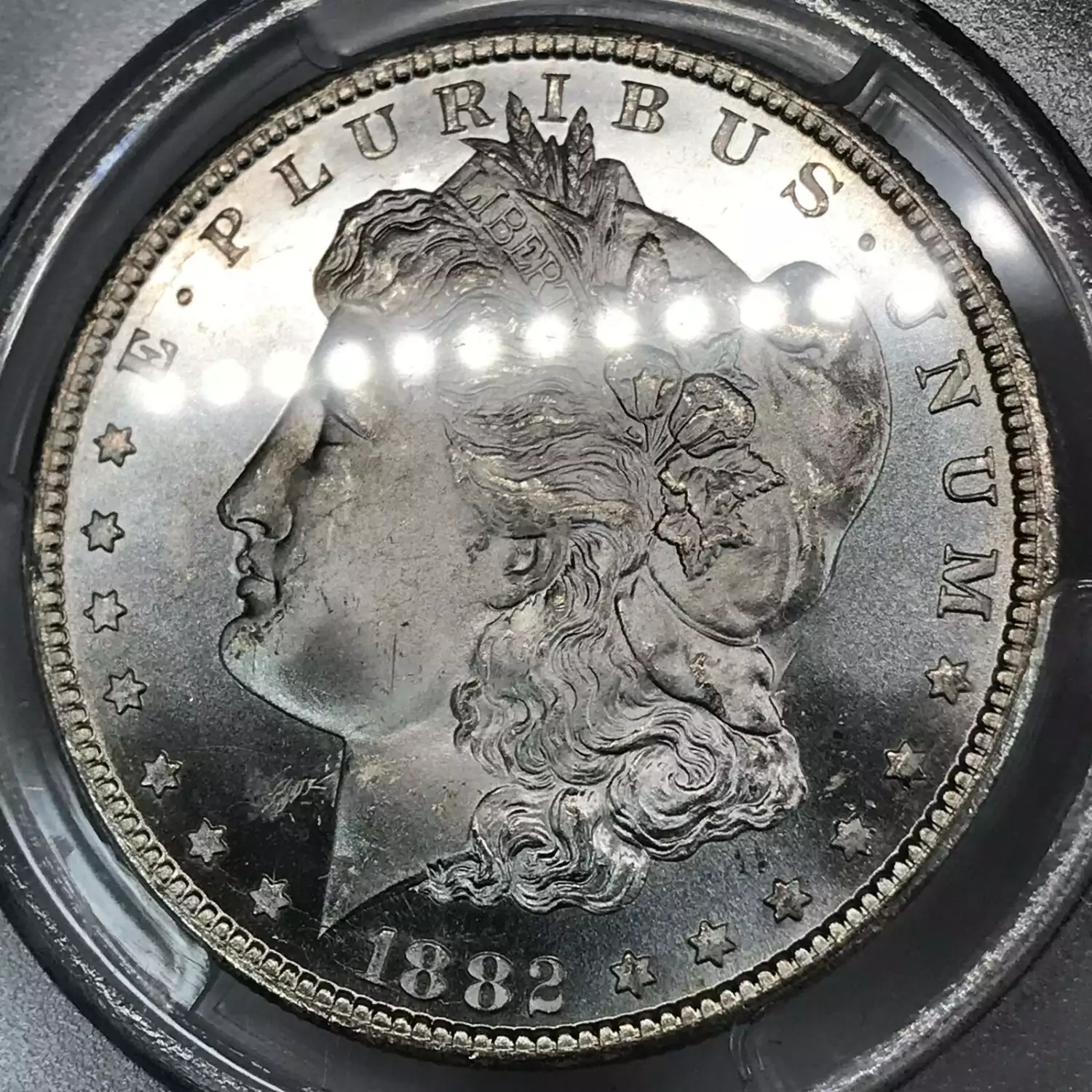 1882 CC Morgan Silver Dollar PCGS MS 65 PL Old Pueblo Coin 1882-cc-morgan-silver-dollar-pcgs-ms-65-pl-old-pueblo-coin