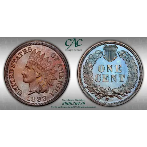 1883 1c BN (Proof)