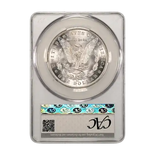 1883 CC Morgan Silver Dollar CACG MS 65 (3)