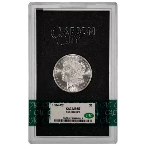 1884-CC GSA Treasure $1