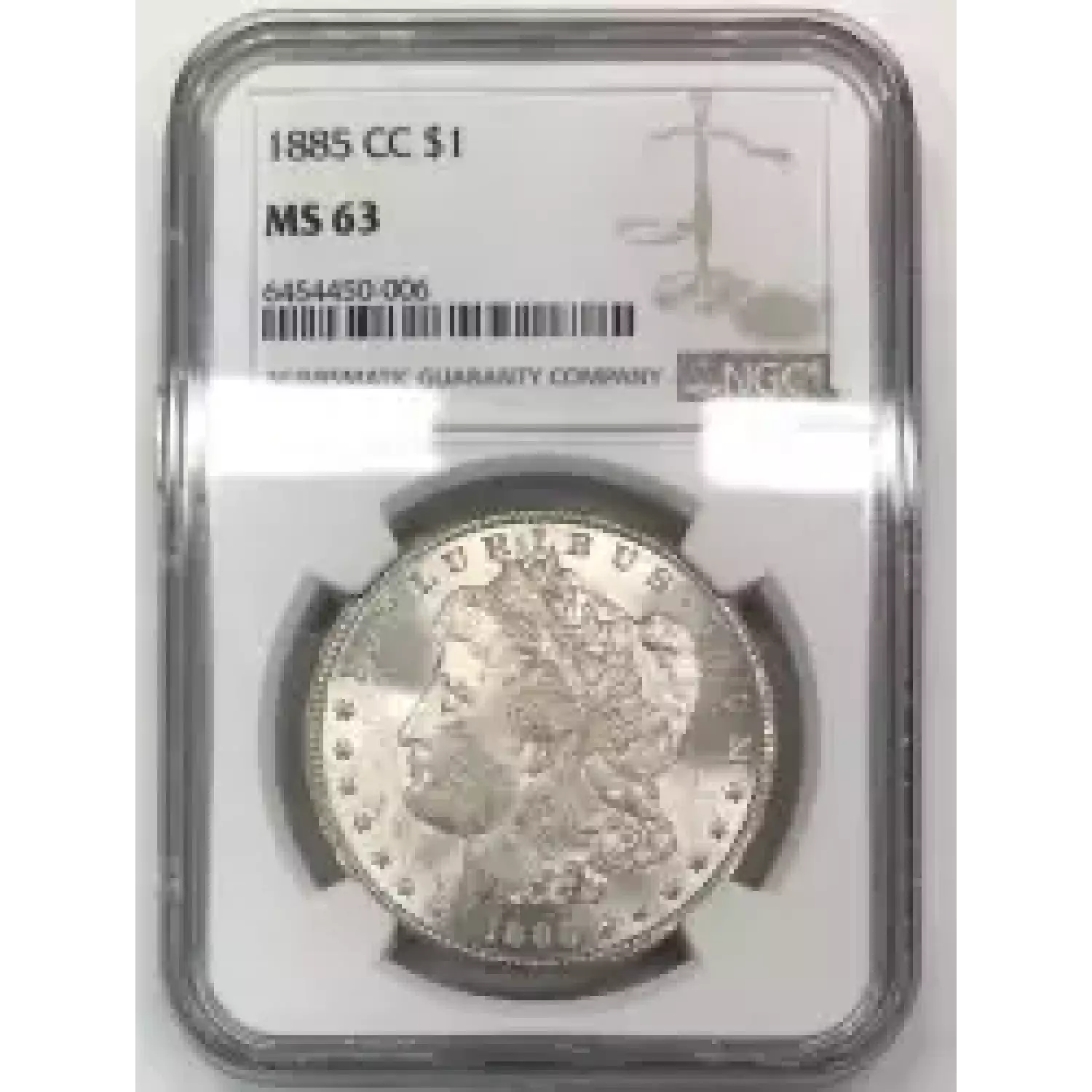 1885CC NGC MS63 Old Pueblo Coin