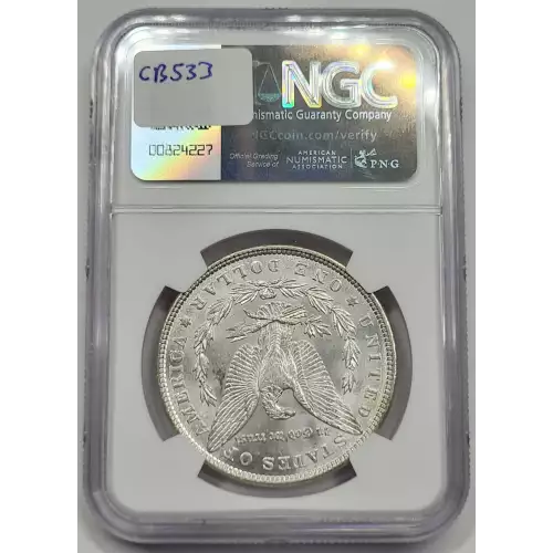 1886 P Morgan Silver Dollar NGC MS-63 (4)