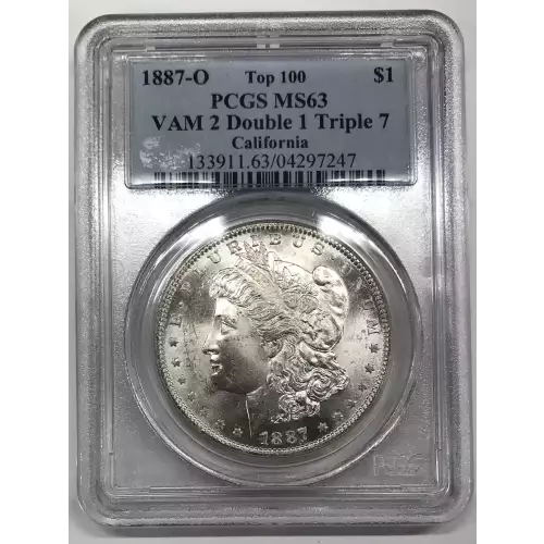 1887-O $1 VAM 2 Double 1 Triple 7 (2)