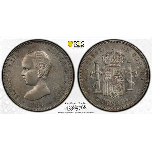 1889-MP M 5 Pta (1889)