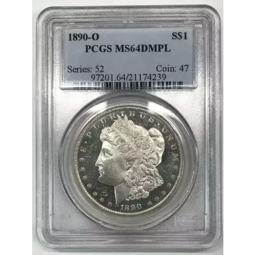 1890-O $1, DMPL