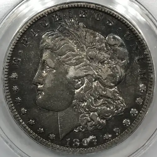 1897 S Morgan Silver Dollar ANACS VF-35