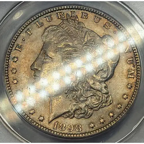 1898 Morgan Silver Dollar ANACS MS-62 (3)