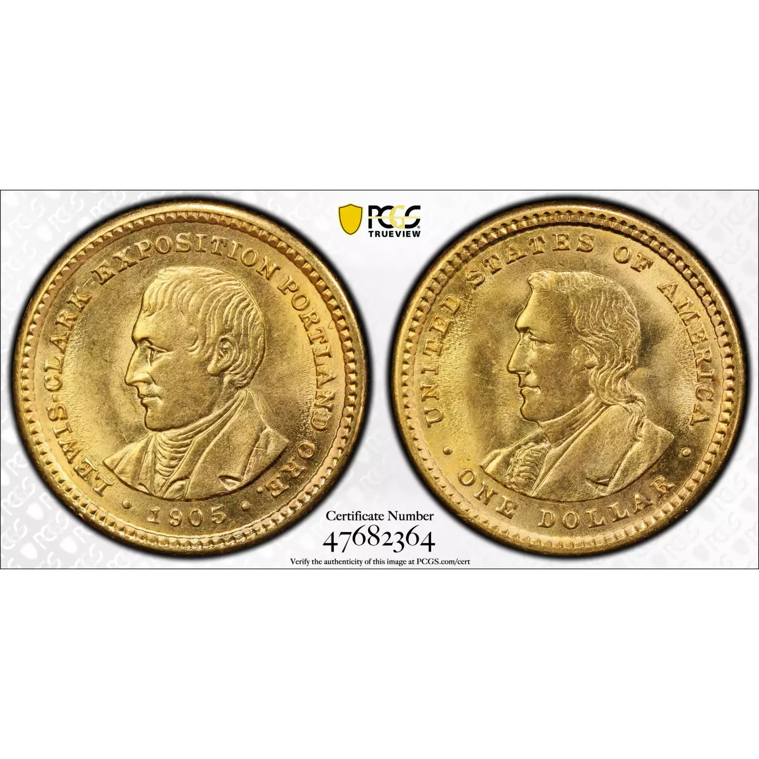1905 G$1 Lewis and Clark