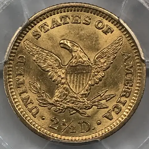 1906 P $2.50 Gold Liberty Head Quarter Eagle PCGS MS-62 (3)