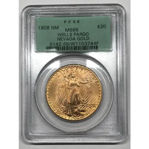 1908 $20 No Motto - Wells Fargo (4)