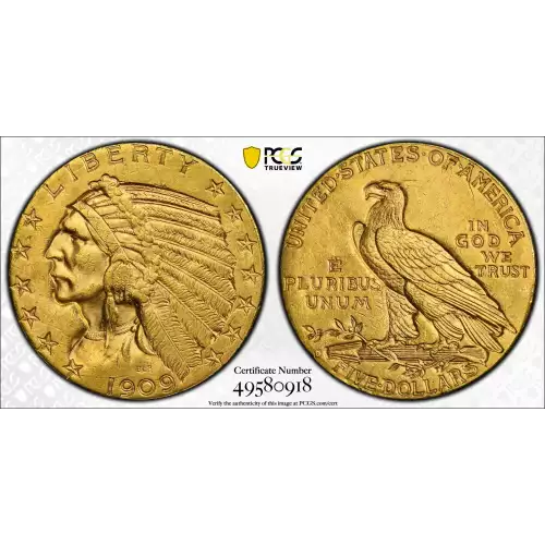 1909-D $5