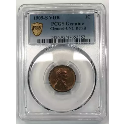1909-S VDB 1C, BN