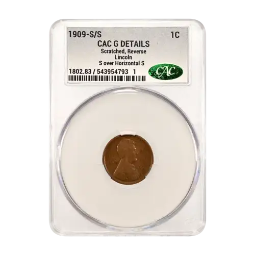 1909-S/S Lincoln 1c S over Horizontal S BN (2)