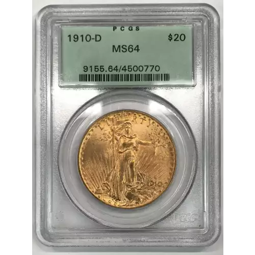 1910-D $20