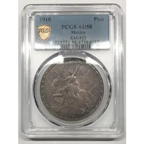 1910 Peso Caballito KM-453  Ag (3)