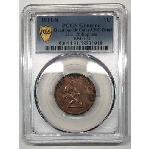 1911-S 1C KM-163, BN (4)