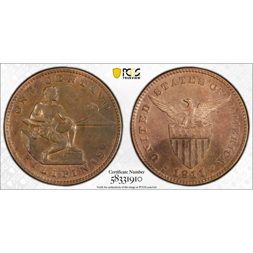 1911-S 1C KM-163, BN