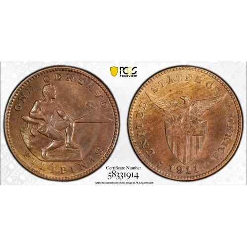 1911-S 1C KM-163, BN