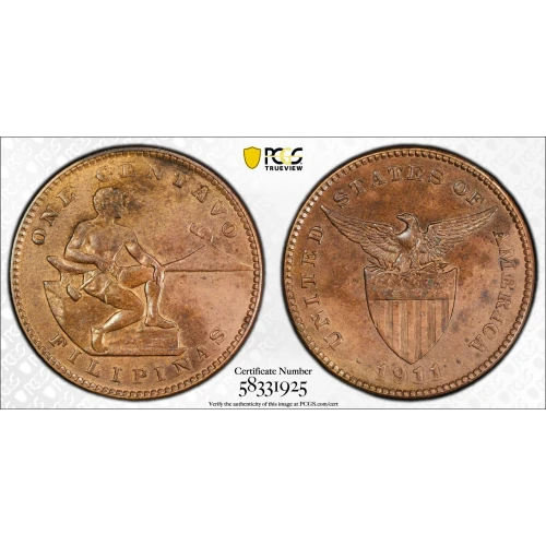 1911-S 1C KM-163, BN