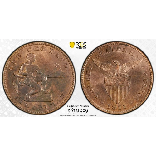 1911-S 1C KM-163, BN