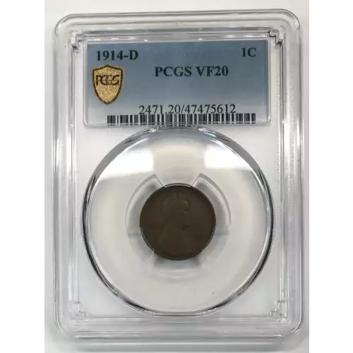 1914-D 1C, BN (2)