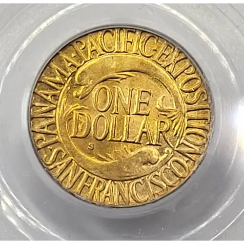 1915-S G$1 Panama-Pacific