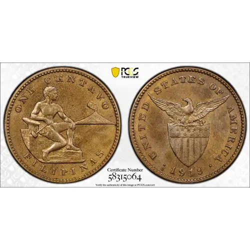 1919-S 1C, BN